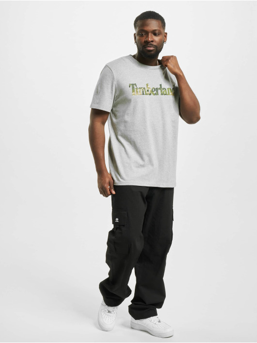 Timberland T-Shirt Ft Linear grau