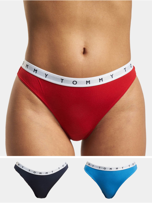 Tommy Hilfiger Alusasut 3 Pack Tanga punainen