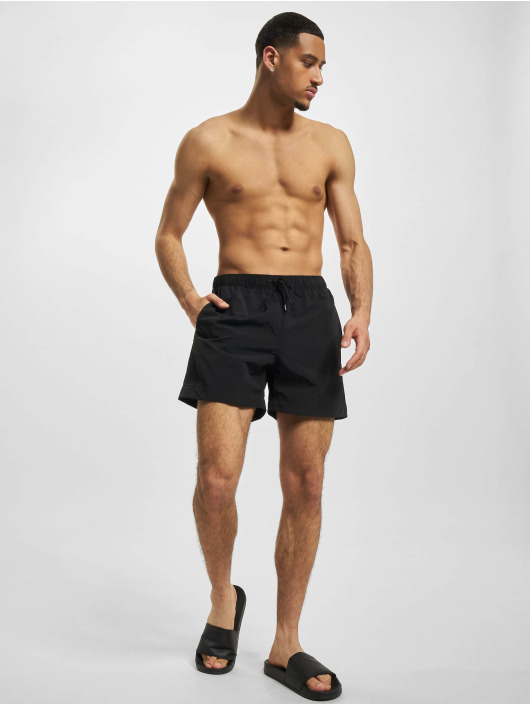 Tommy Hilfiger Badshorts Medium Drawstring svart