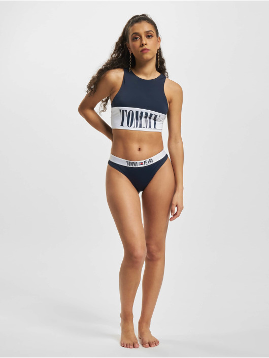 Tommy Hilfiger Bikinis High Neck blå