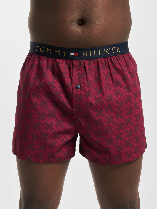 Tommy Hilfiger Boksershorts Woven Print rød