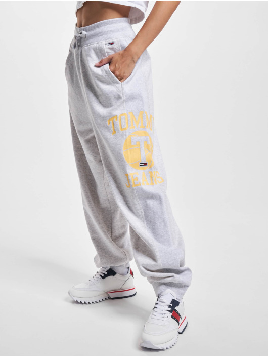 Tommy Hilfiger Damen Jogginghose Relaxed Hrs Bball in grau