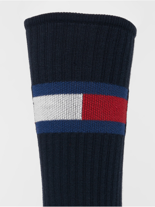 Tommy Hilfiger Ponožky Flag 1-Pack modrá