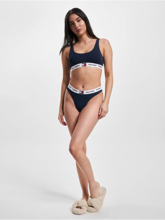Tommy Hilfiger Spodní prádlo Thong W modrý