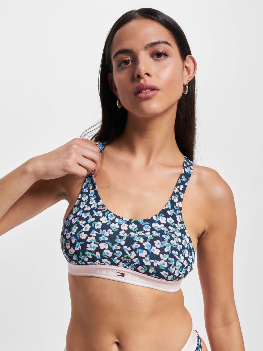 Tommy Hilfiger Spodní prádlo Print Bralette Underwear Tj modrý