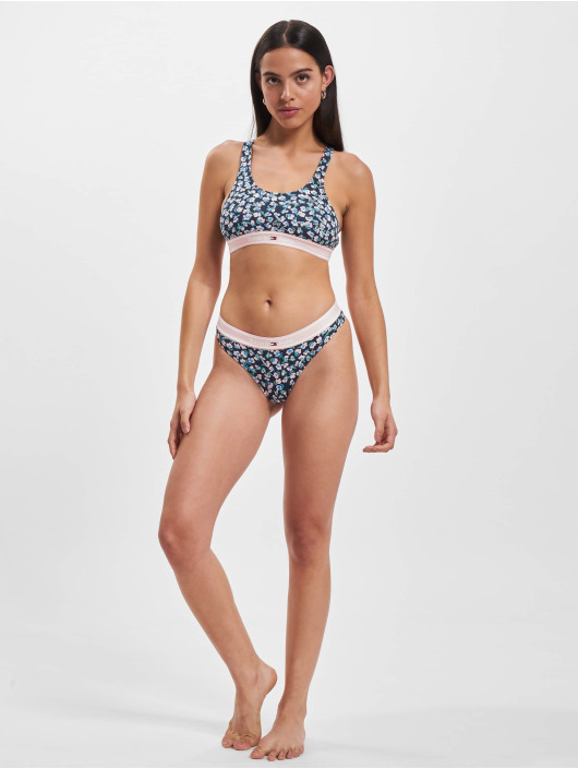 Tommy Hilfiger Spodní prádlo Print Bralette Underwear Tj modrý