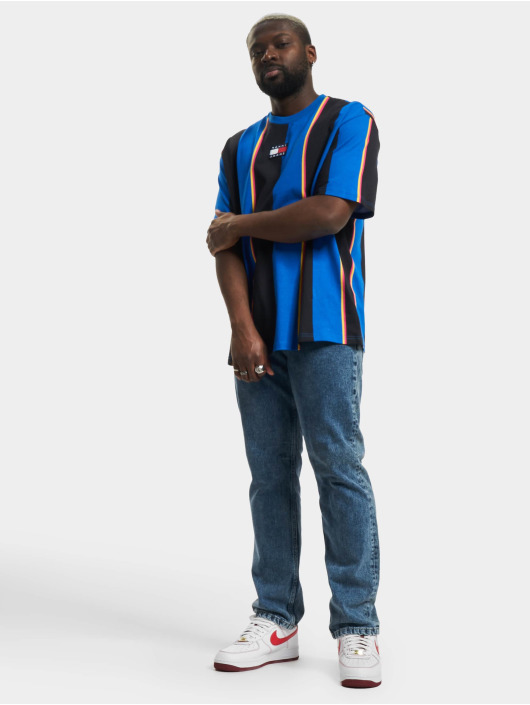 Tommy Hilfiger T-paidat Skater Vertical Stripe sininen