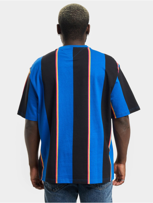 Tommy Hilfiger T-Shirt Skater Vertical Stripe bleu