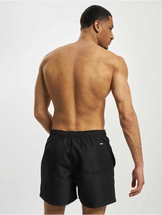Tommy Jeans Badshorts Medium Drawstring svart