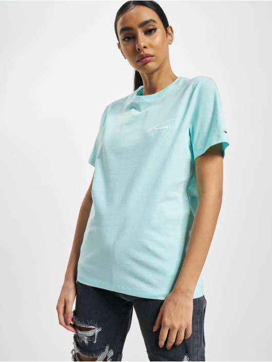 Tommy Jeans Camiseta Signature azul