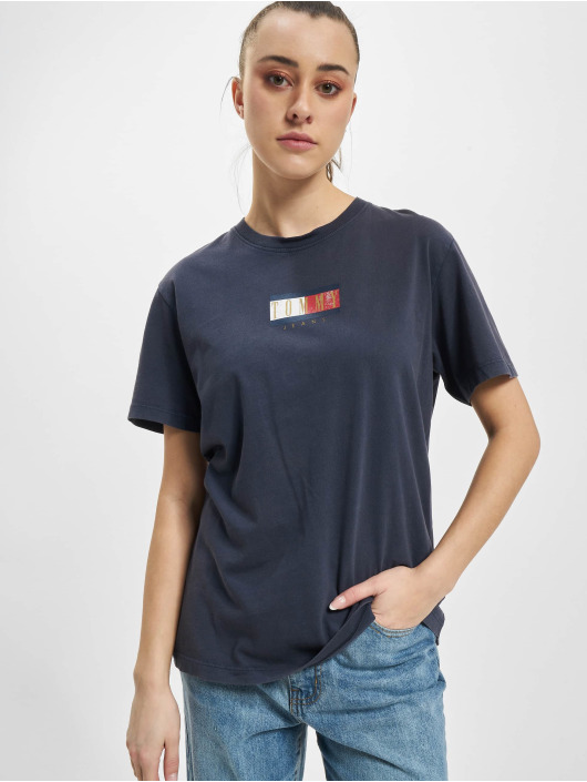 Tommy Jeans Camiseta Relaxed Vintage Bronze azul