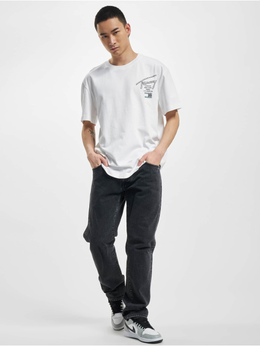 Tommy Jeans Camiseta Classic Aop Logo blanco