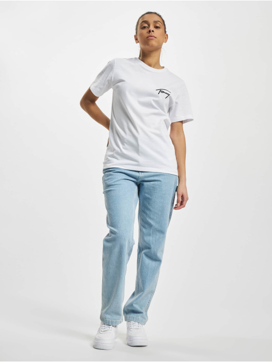 Tommy Jeans Camiseta Signature blanco