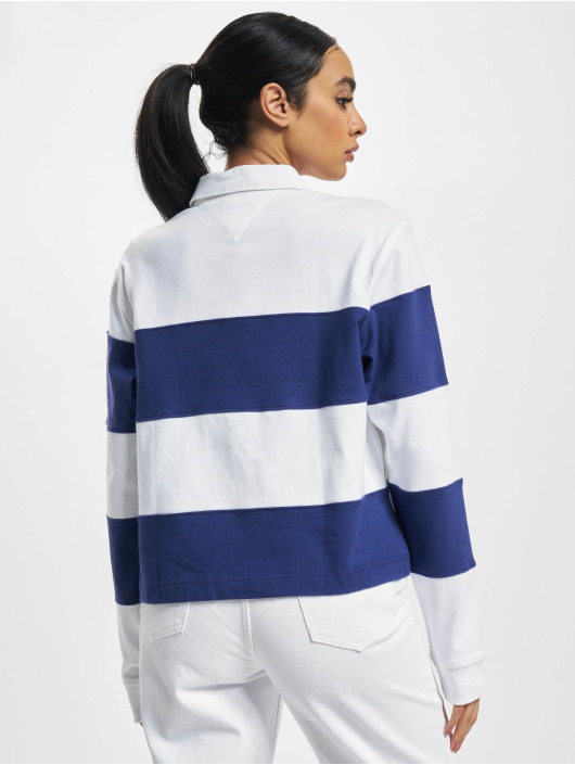 Tommy Jeans Camiseta polo Archive Blocking Rugby blanco
