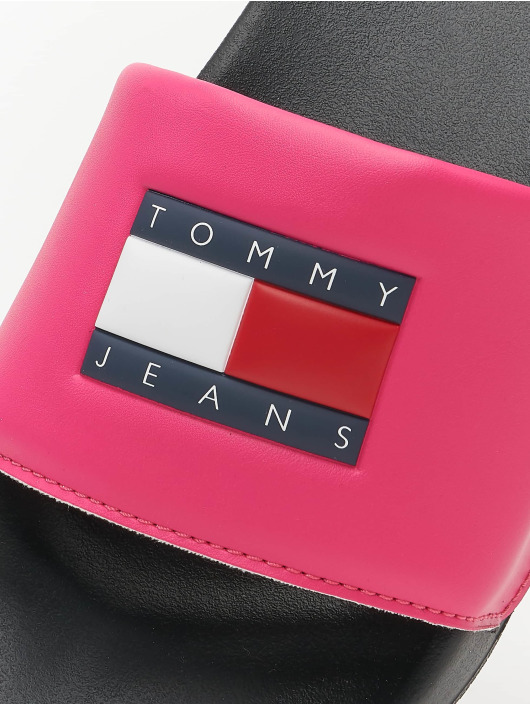 Tommy Jeans Claquettes & Sandales Pool magenta