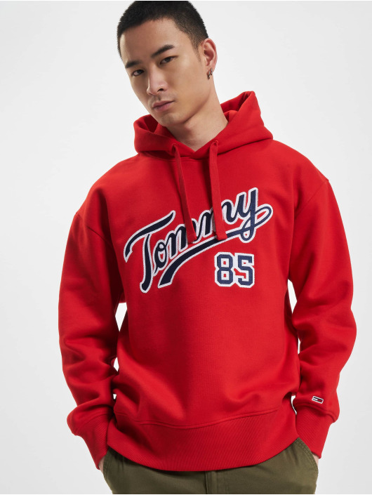 Tommy Jeans Hoodie Relaxed College 85 blue