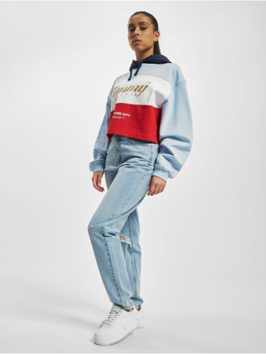 Tommy Jeans Hoodie Crop Archive colored