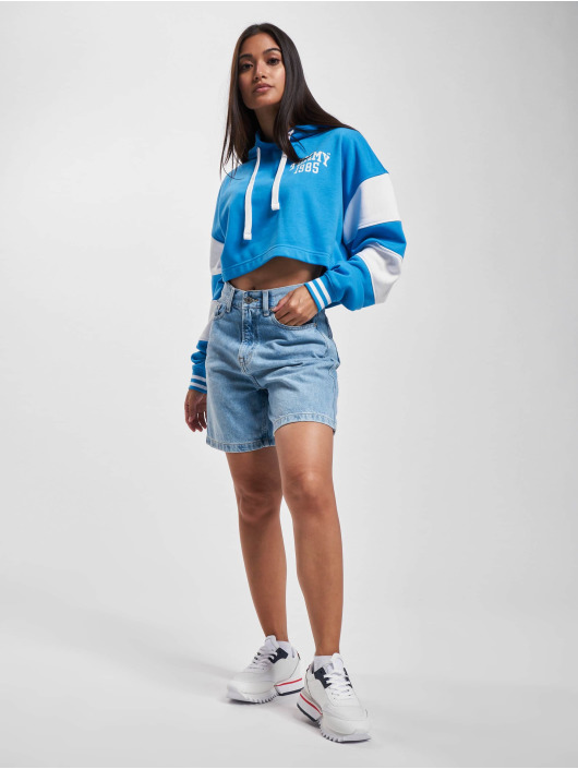Tommy Jeans Hoody Crp 85 blau