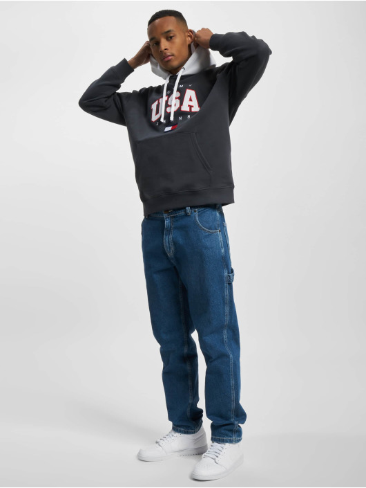 Tommy Jeans Hoody Rlx Modern Sport Usa grau