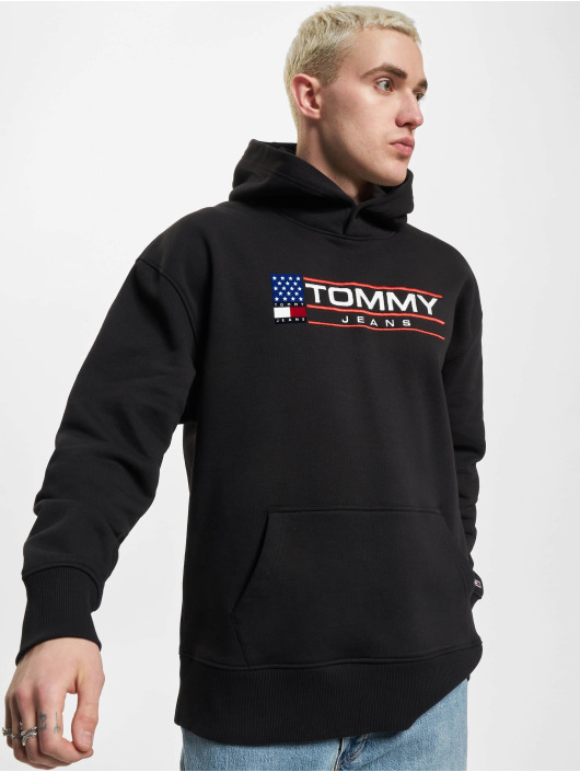Tommy Jeans Hoody Relax Modern Sport schwarz