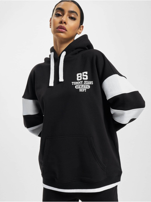 Tommy Jeans Hoody Collegiate zwart