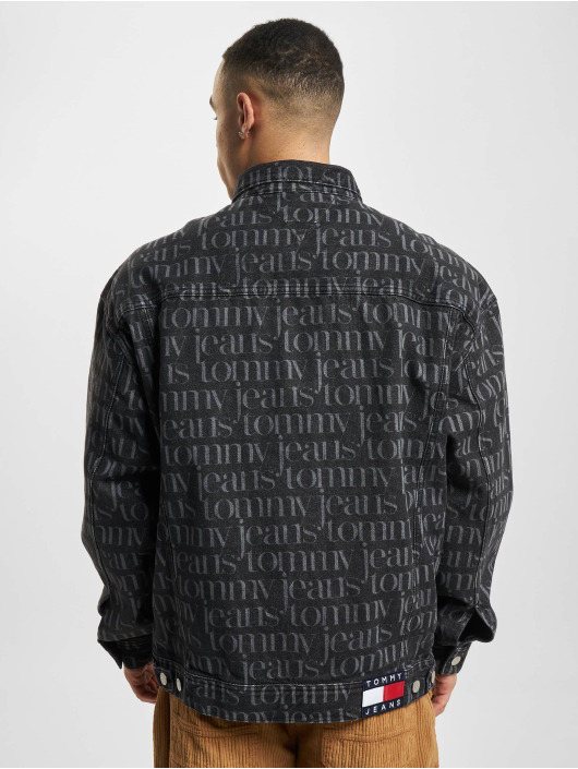 Tommy Jeans Jeansjacken Oversized Denim schwarz