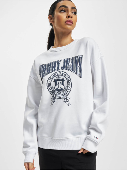 Tommy Jeans Jersey Varsity Crew blanco