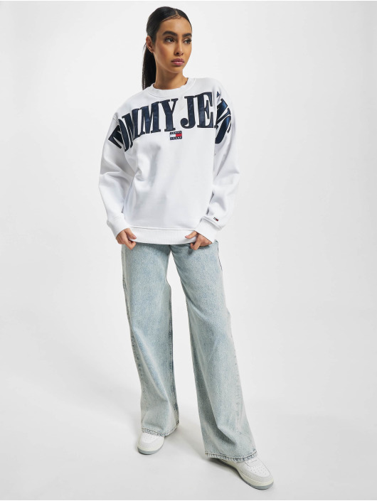 Tommy Jeans Jersey Archive Crew blanco