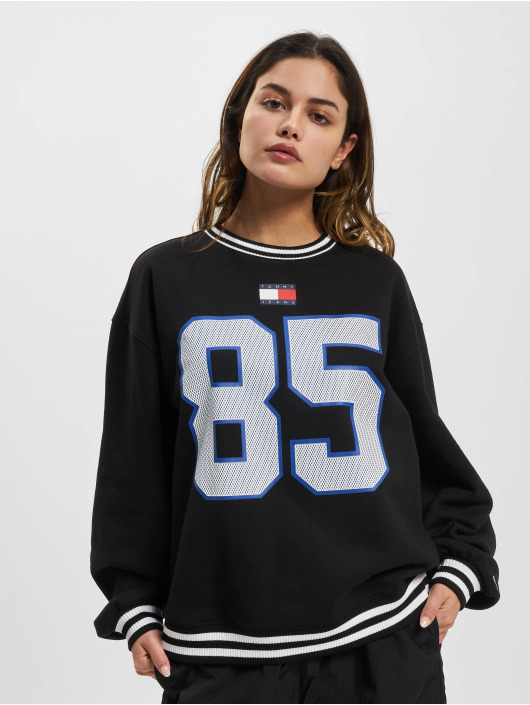 Tommy Jeans Jersey Rlx 85 Logo negro