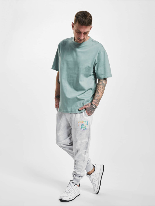 Tommy Jeans Jogginghose Detail grau