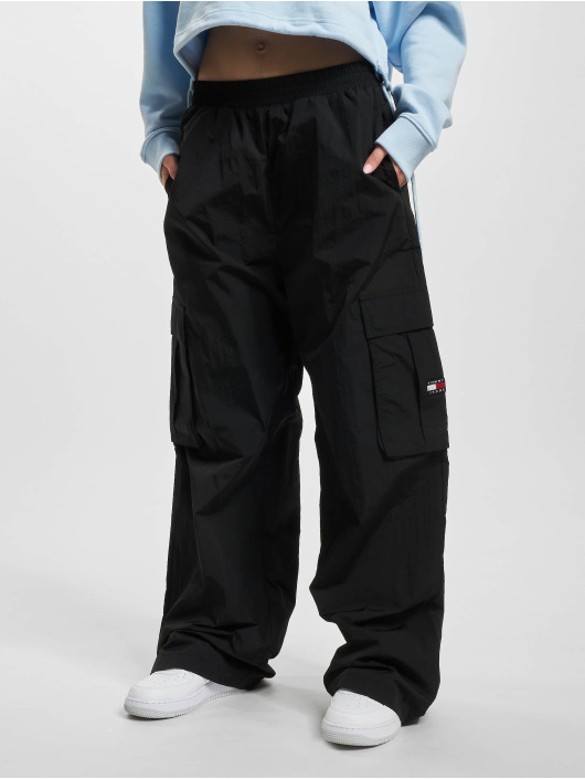 Tommy Jeans Jogginghose Claire HR Wide schwarz