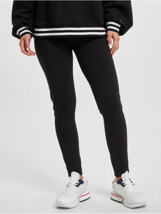 Tommy Jeans Legging Logo schwarz