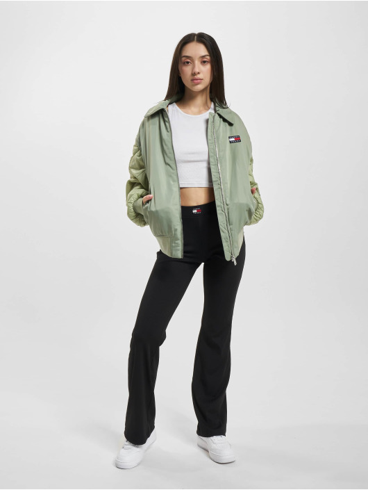 Tommy Jeans Leggingsit/Treggingsit Badge Low Rise Flare musta