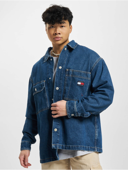 Tommy Jeans overhemd Worker blauw
