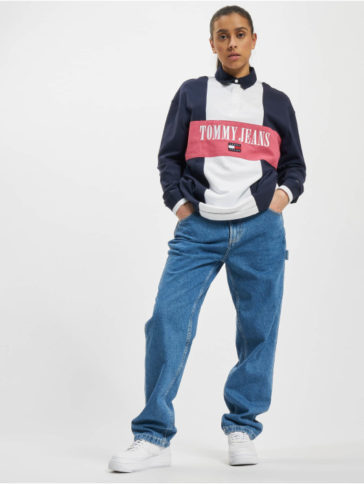 Tommy Jeans Poloshirt Archive Blocking Rugby blue