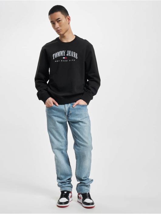 Tommy Jeans Pullover Regular Small Varsity Crew black
