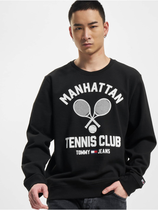 Tommy Jeans Pullover Reg Tennis schwarz