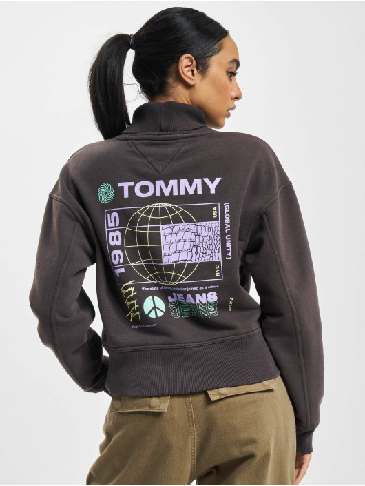Tommy Jeans Pullover Unitees Turtle schwarz