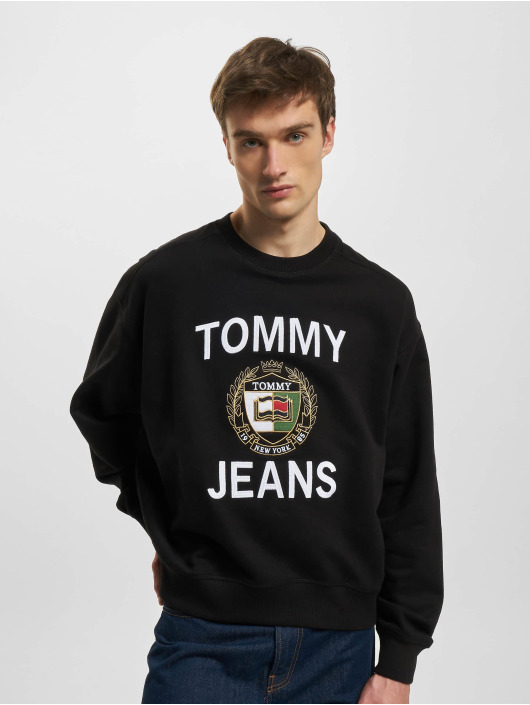 Tommy Jeans Pullover Boxy Luxe schwarz
