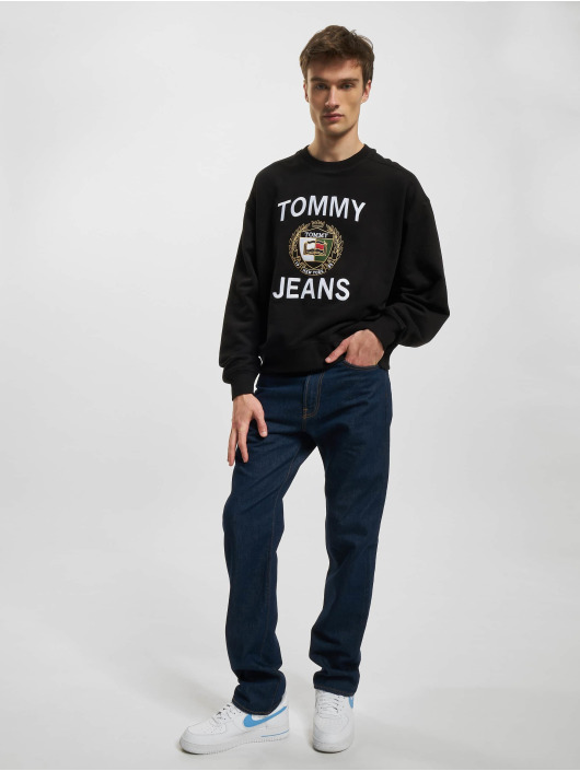 Tommy Jeans Pullover Boxy Luxe schwarz
