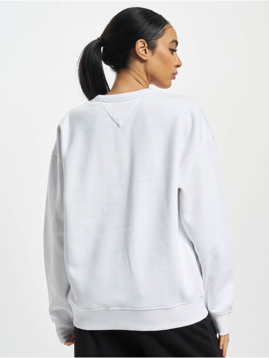 Tommy Jeans Pullover Varsity Crew weiß