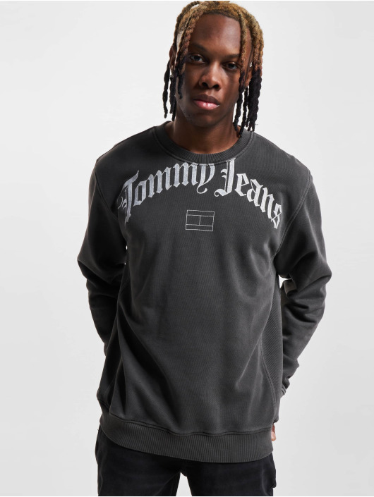 Tommy Jeans Puserot Grunge Arch Crew musta