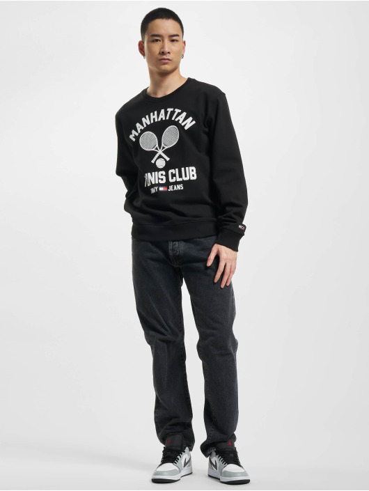 Tommy Jeans Puserot Reg Tennis musta