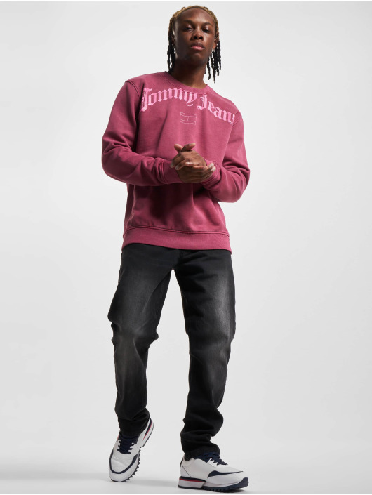 Tommy Jeans Puserot Grunge Arch Crew punainen