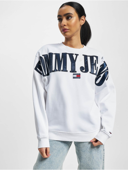 Tommy Jeans Puserot Archive Crew valkoinen