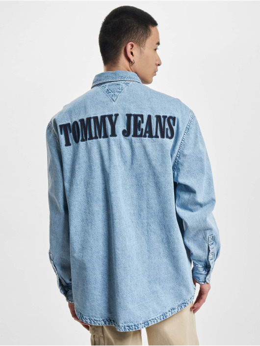 Tommy Jeans Shirt Denim Graphic Archive colored
