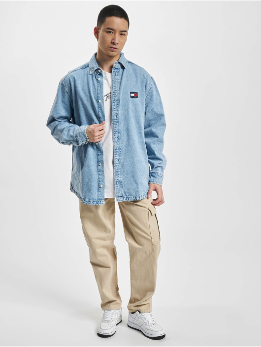 Tommy Jeans Shirt Denim Graphic Archive colored