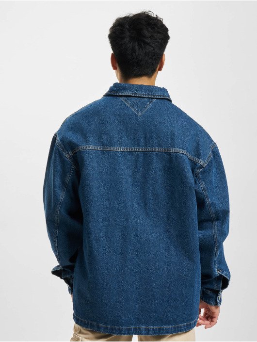 Tommy Jeans Skjorta Worker blå