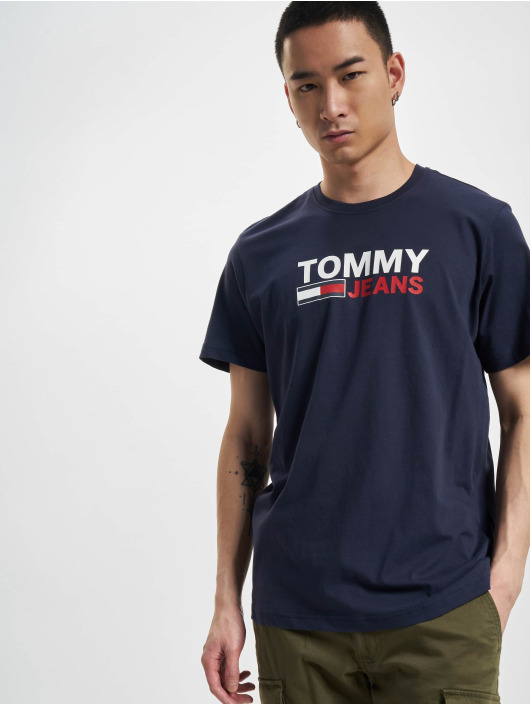 Tommy Jeans T-paidat Corp Logo sininen