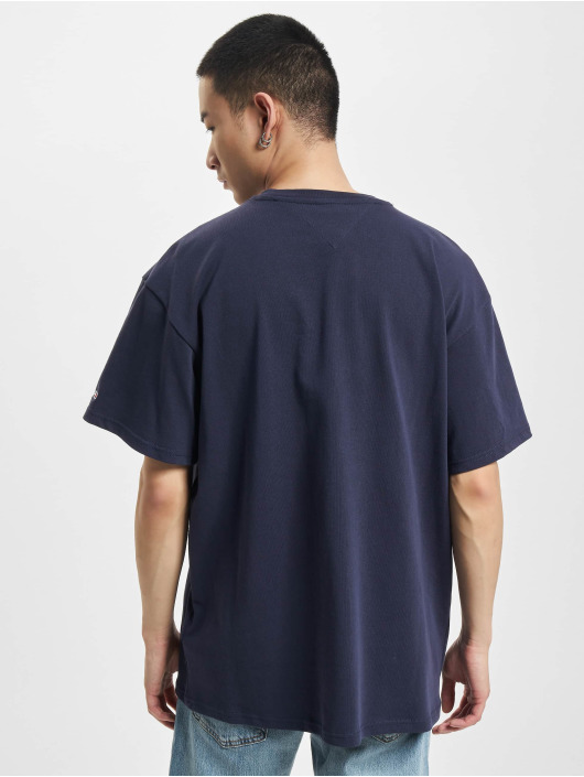 Tommy Jeans T-paidat Relaxed Varsity Logo sininen